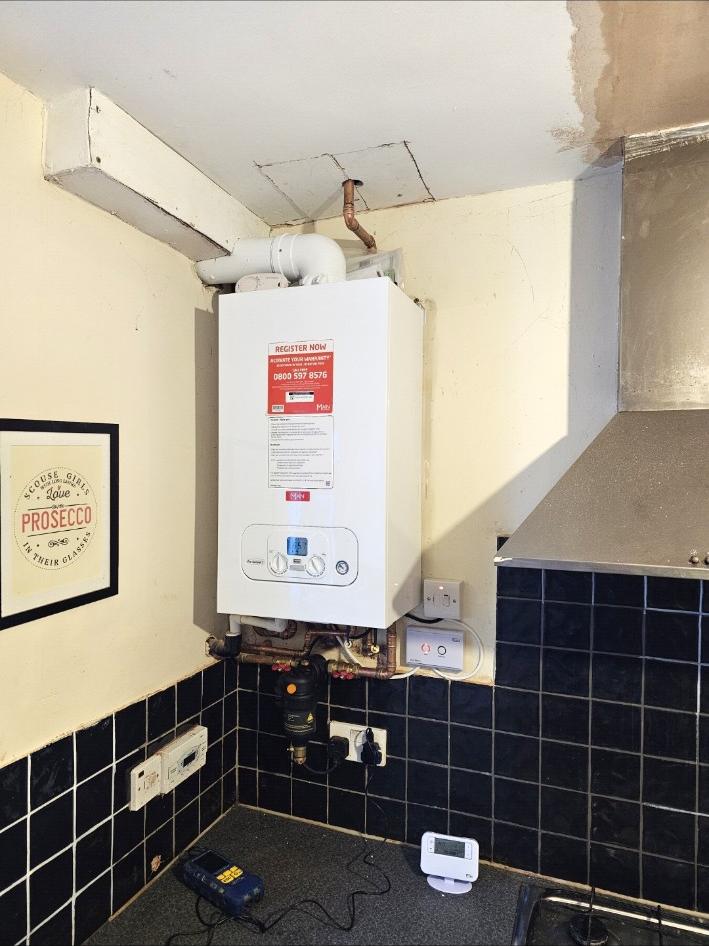 Main boiler installation by Luk Gas Ltd with 5 Year Warranty